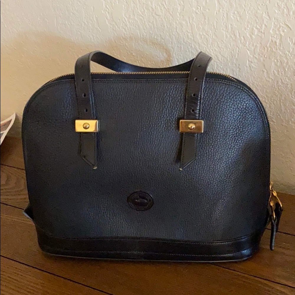 Dooney & Bourke All-Weather Leather Satchel Black